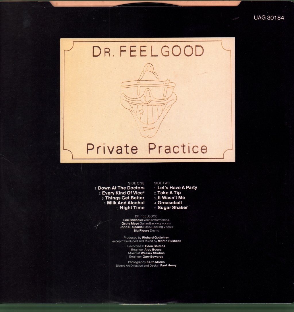 Dr. Feelgood - Private Practice - Lp