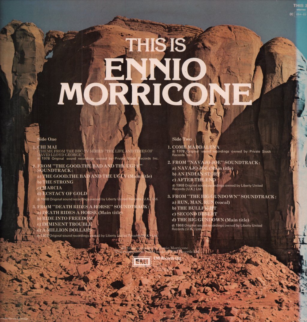 Ennio Morricone - This Is - Lp