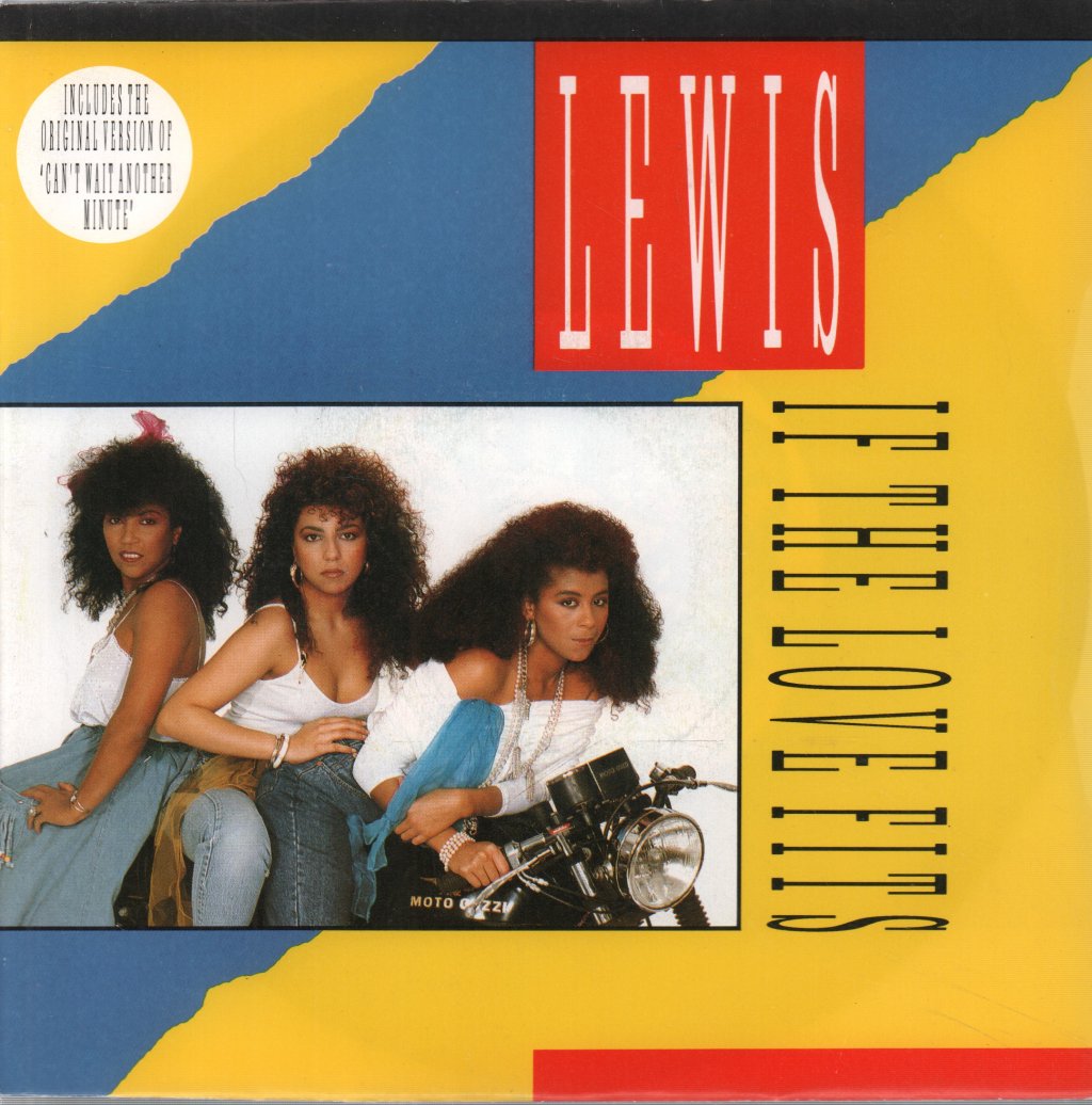 Lewis (Uk 80'S Artist) - If The Love Fits - 7 Inch