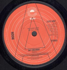 Moon (70'S Rock Group) - Day Dreamin' - 7 Inch