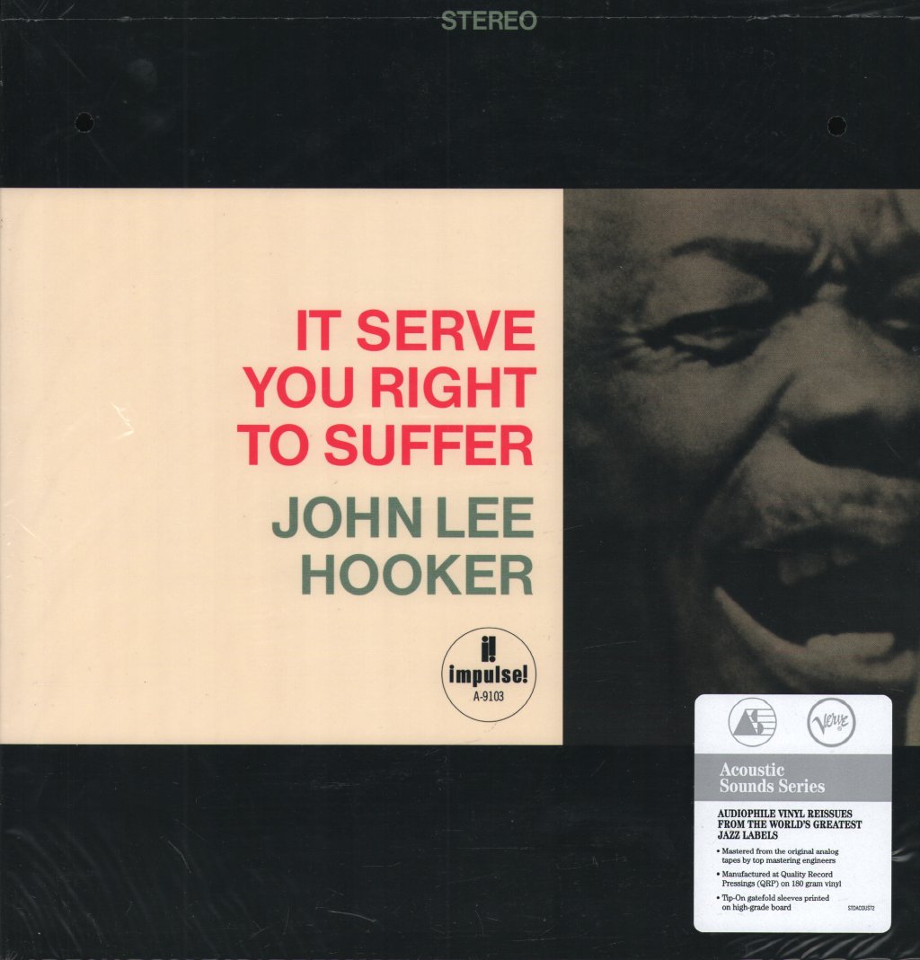 John Lee Hooker - It Serve You Right To Suffer - Lp