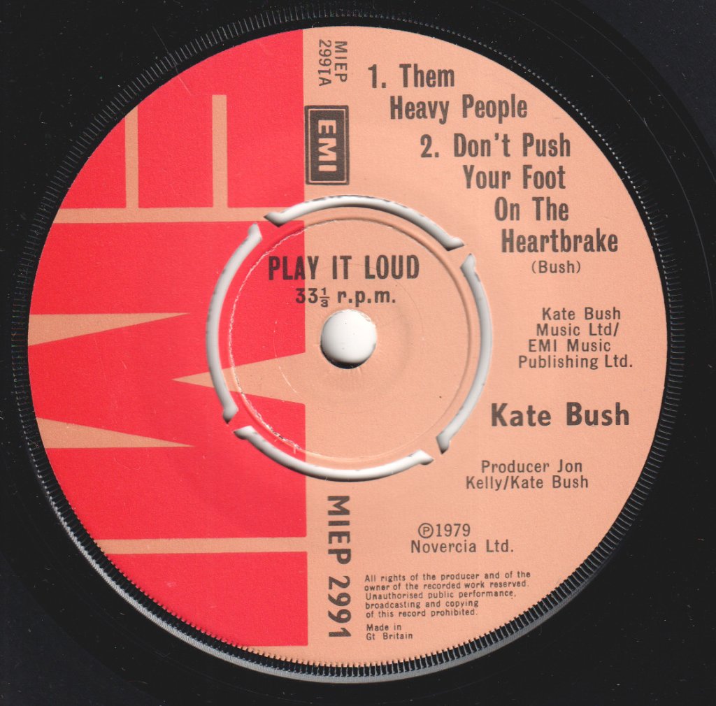 Kate Bush - On Stage - 7 Inch
