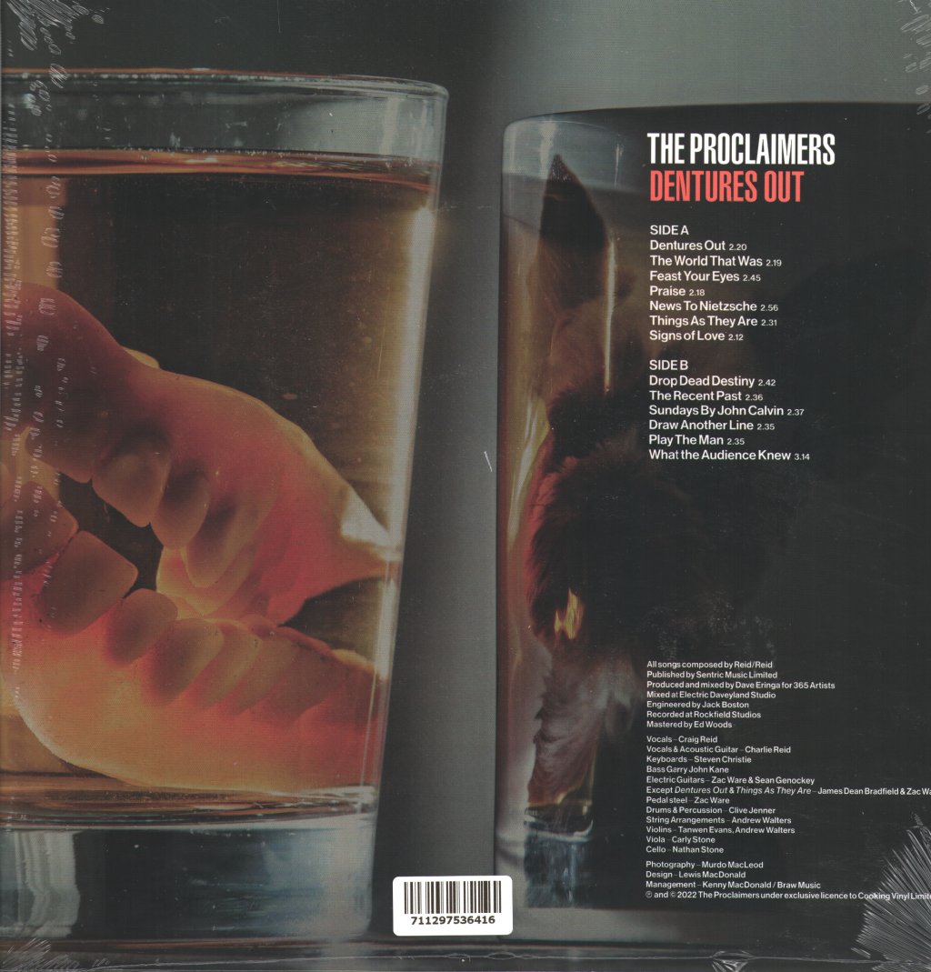Proclaimers - Dentures Out - Lp