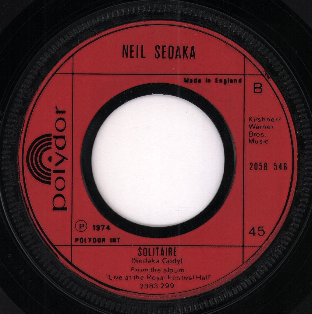 Neil Sedaka - Queen Of 1964 - 7 Inch