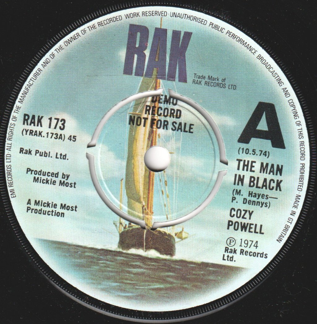 Cozy Powell - Man In Black - 7 Inch