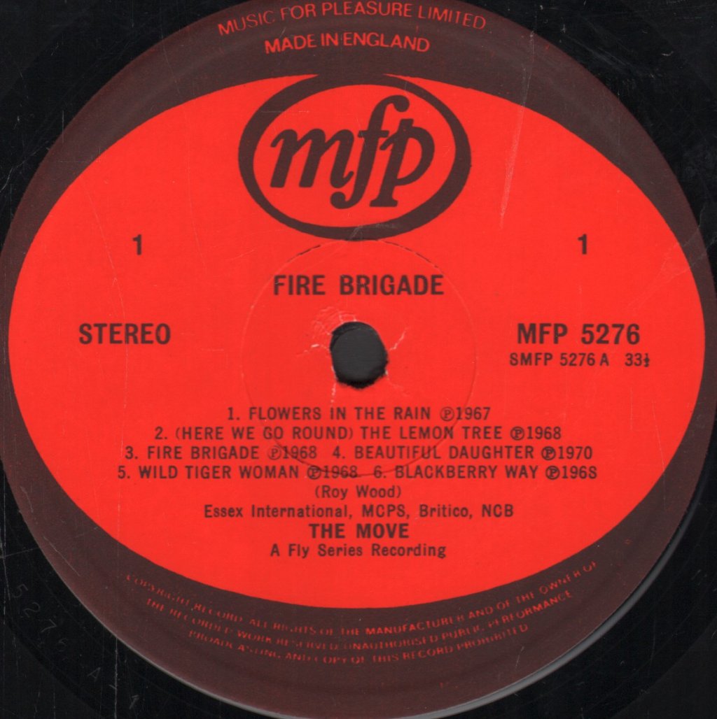 Move - Fire Brigade - Lp