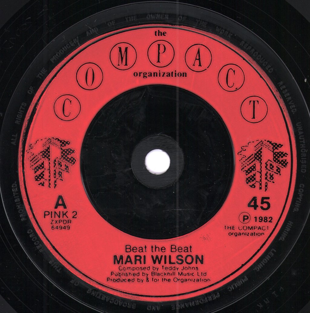 Mari Wilson - Beat The Beat - 7 Inch