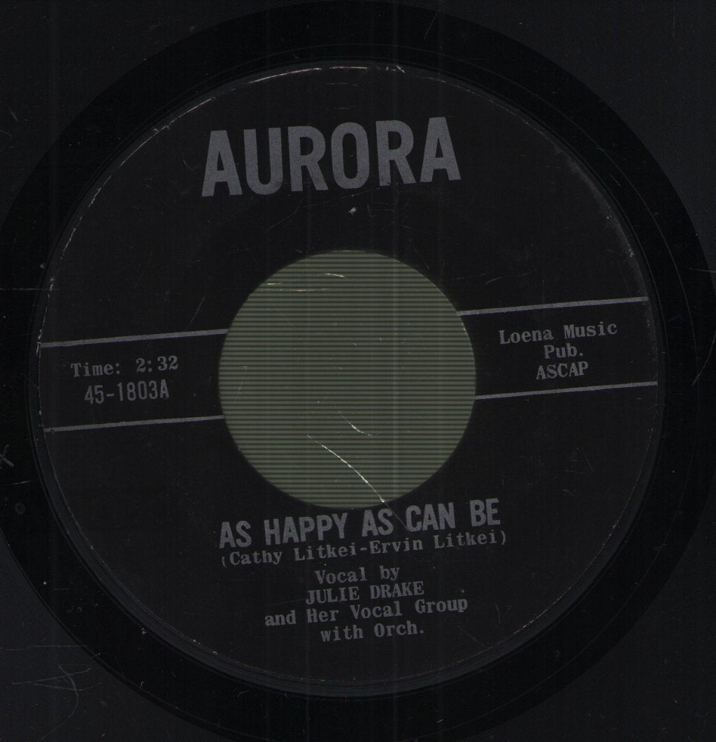 Julie Drake - As Happy As Can Be / Anthony - 7 Inch