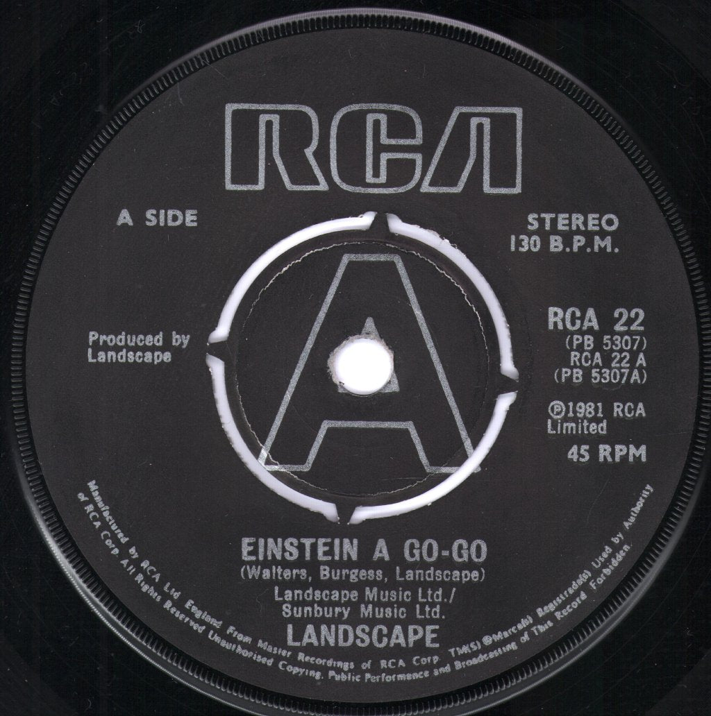 Landscape - Einstein A Go-Go - 7 Inch