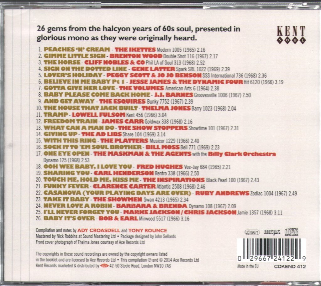 Various Artists - Kent's Cellar Of Soul (Volume 3) - Cd