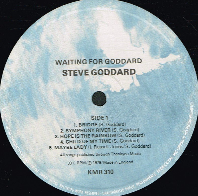 Steve Goddard - Waiting For Goddard - Lp
