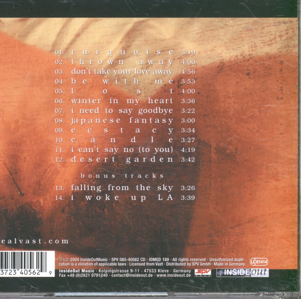 Vast - Nude - Cd