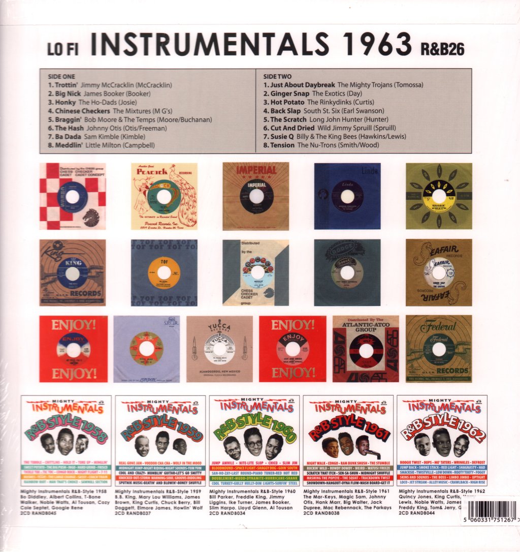 Various Artists - Mighty Instrumentals R&B Style 1963 - Lp