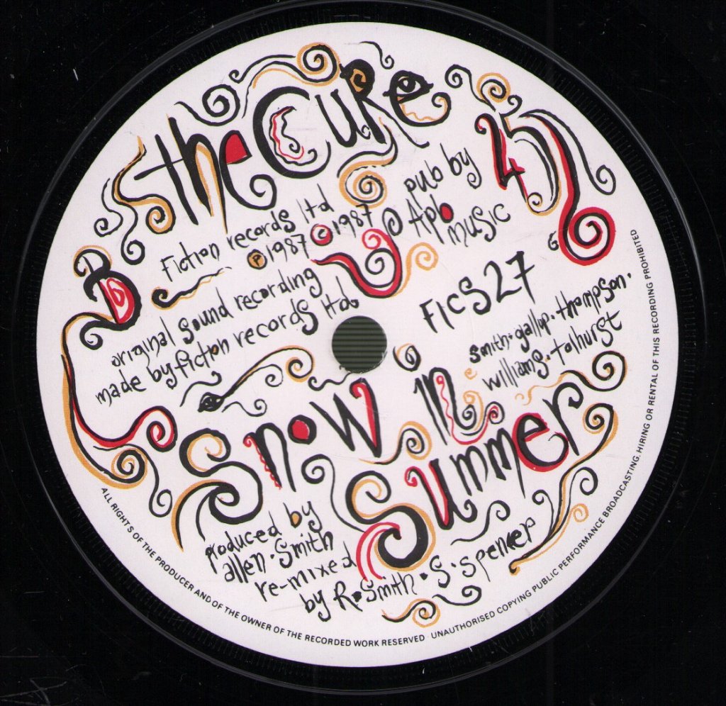 Cure - Just Like Heaven - 7 Inch