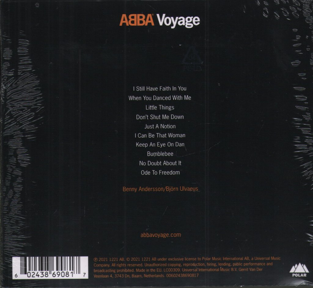 ABBA - Voyage - Cd