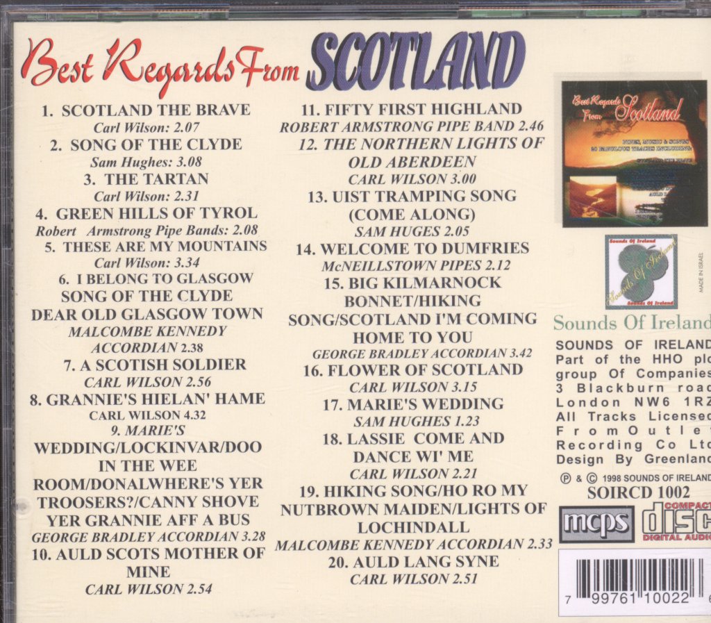 Various Artists - Best Regards from Scotland - Cd