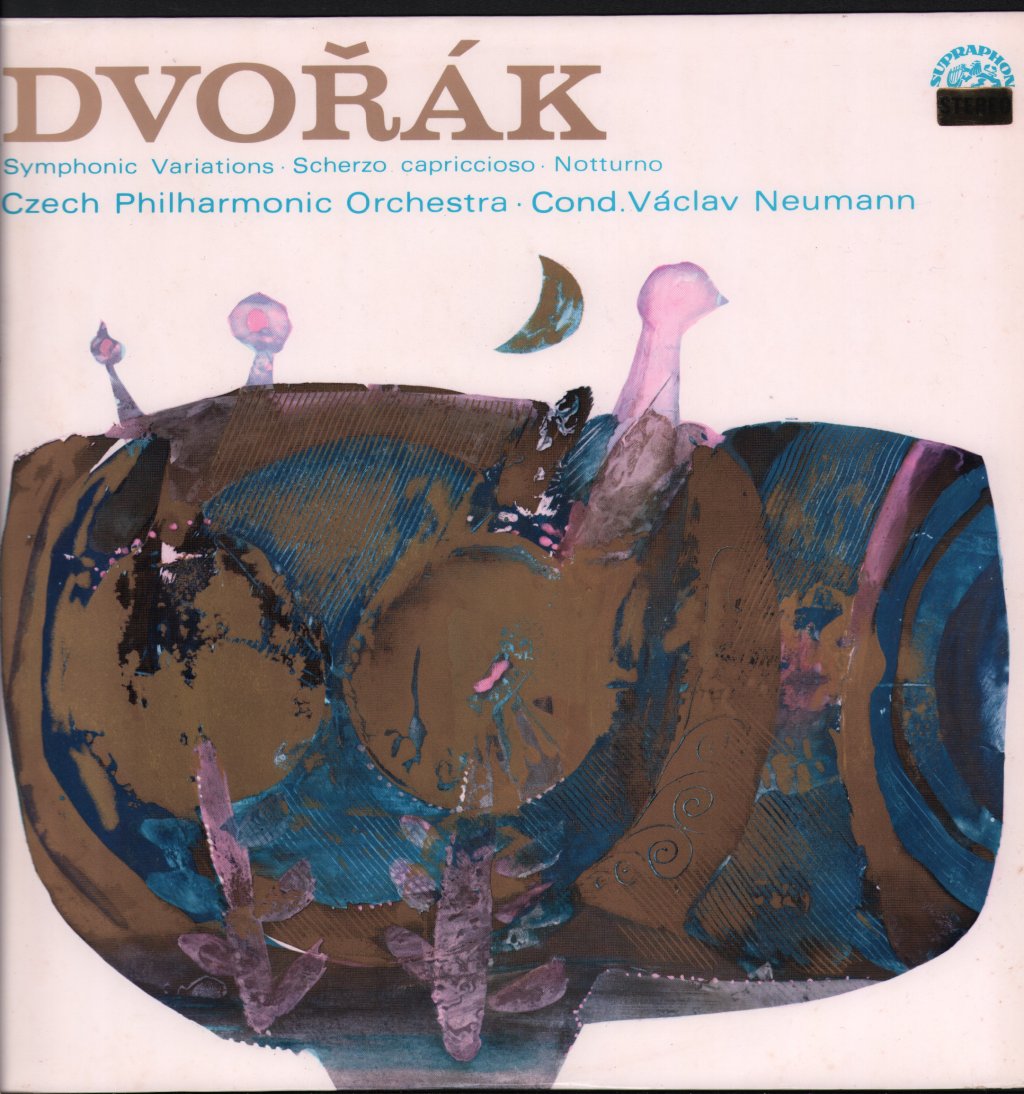 Vaclav Neumann / Czech Philharmonic Orchestra - Dvorak - Symphonic Variations / Scherzo Capriccioso / Nocturno - Lp
