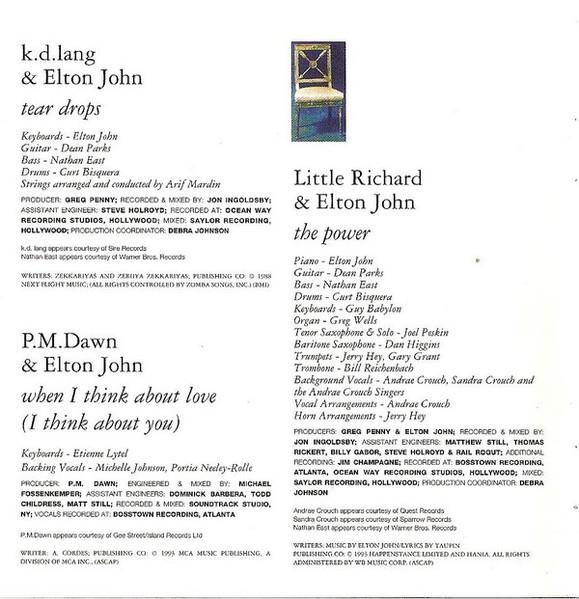 Elton John - Duets - Cd