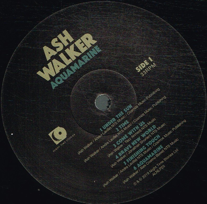 Ash Walker - Aquamarine - Lp