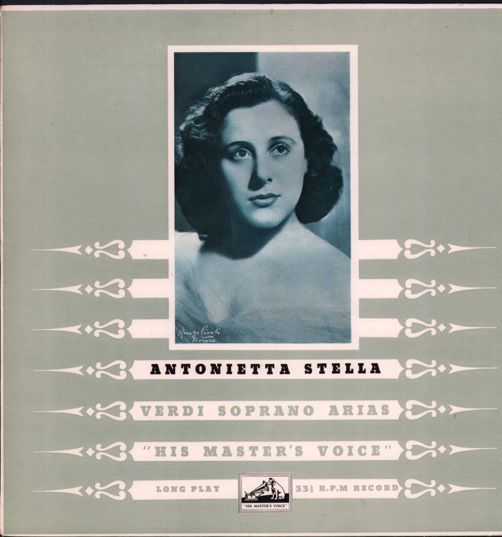 Antonietta Stella - Verdi Soprano Arias - Lp