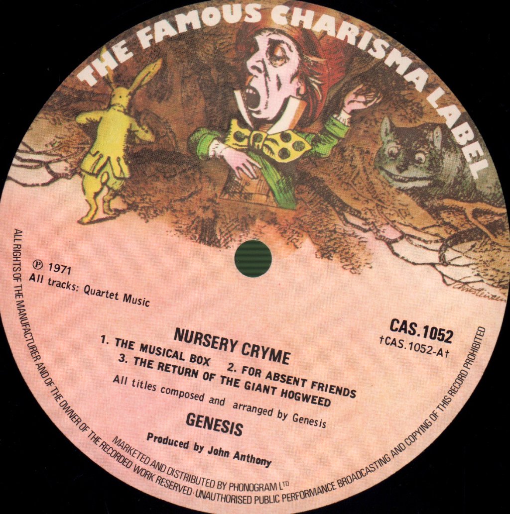 Genesis - Nursery Cryme - Lp