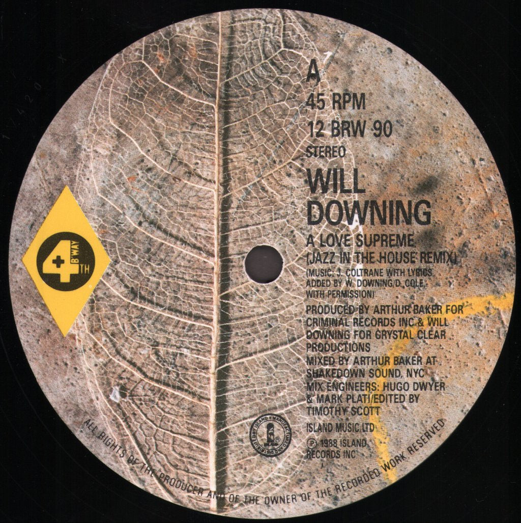 Will Downing - A Love Supreme - 12 Inch