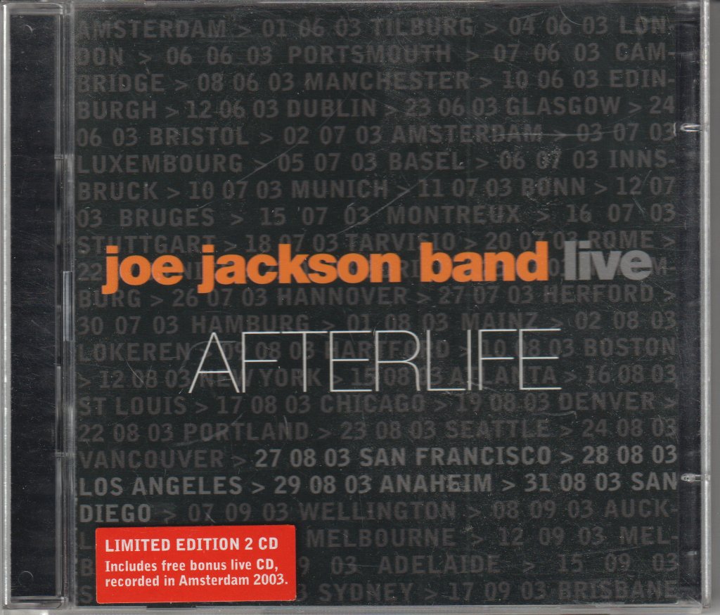 Joe Jackson Band - Afterlife - Double Cd