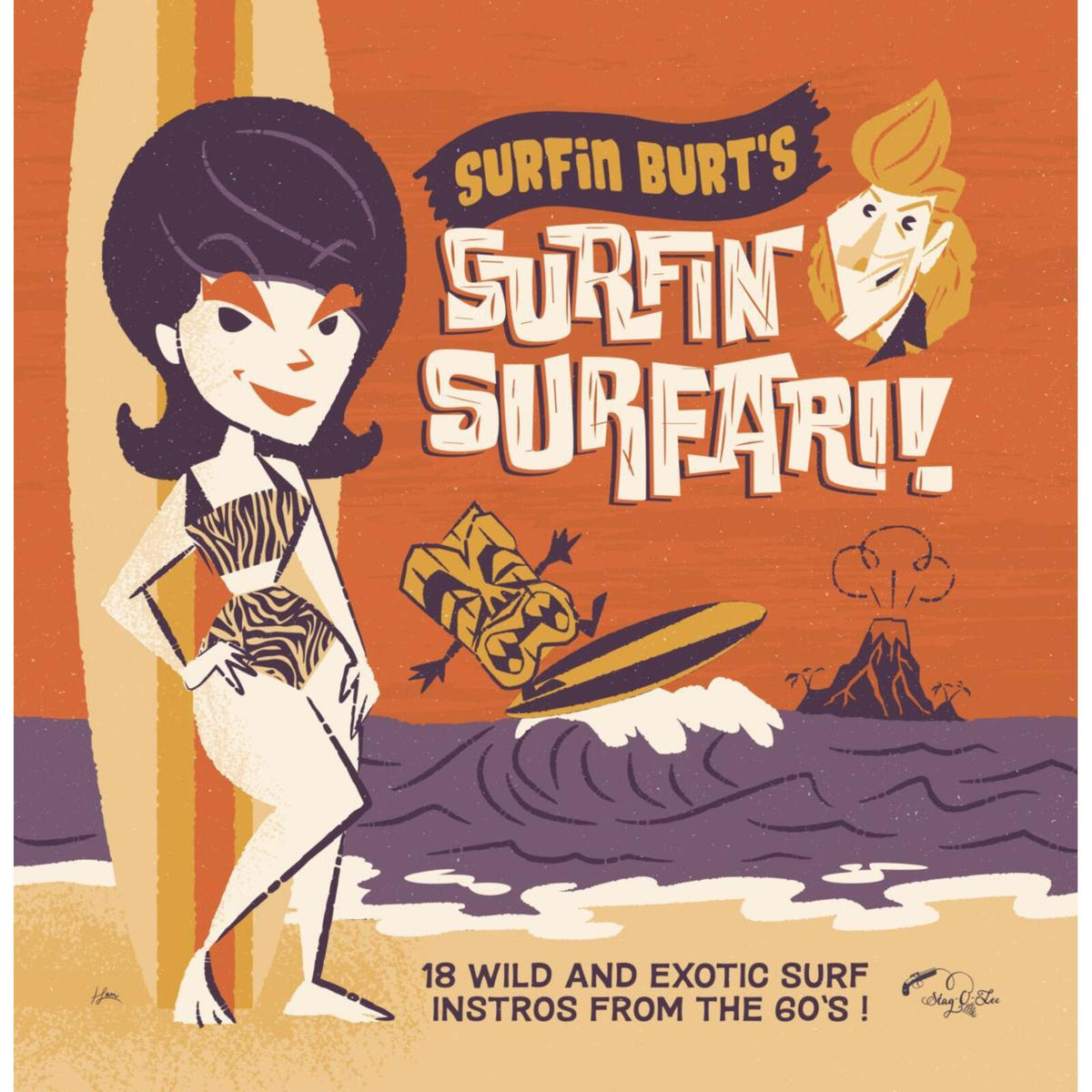 Various Artists - Surfin Burts Surfin Safari - Lp