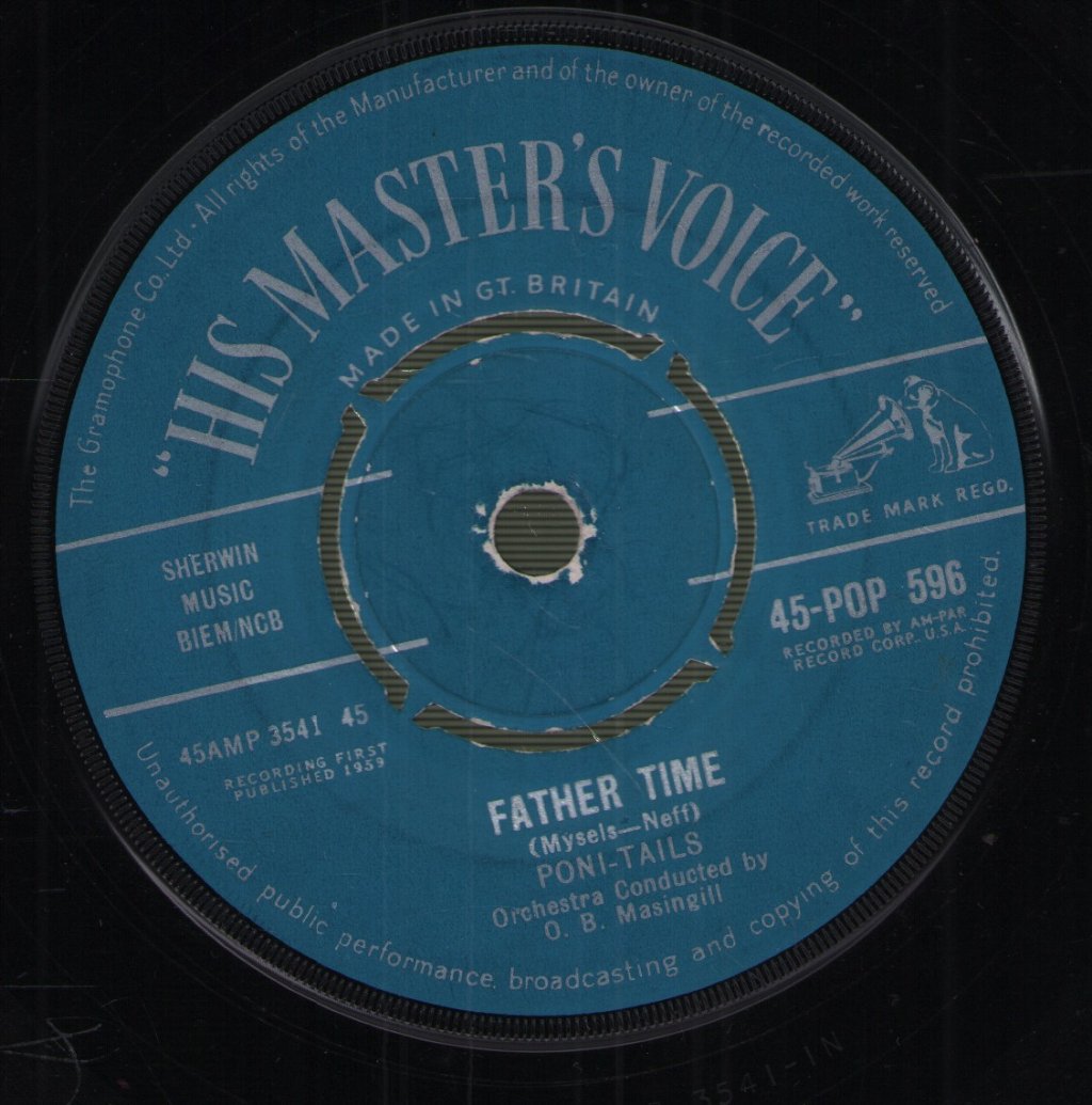 Poni-Tails - Early To Bed - 7 Inch