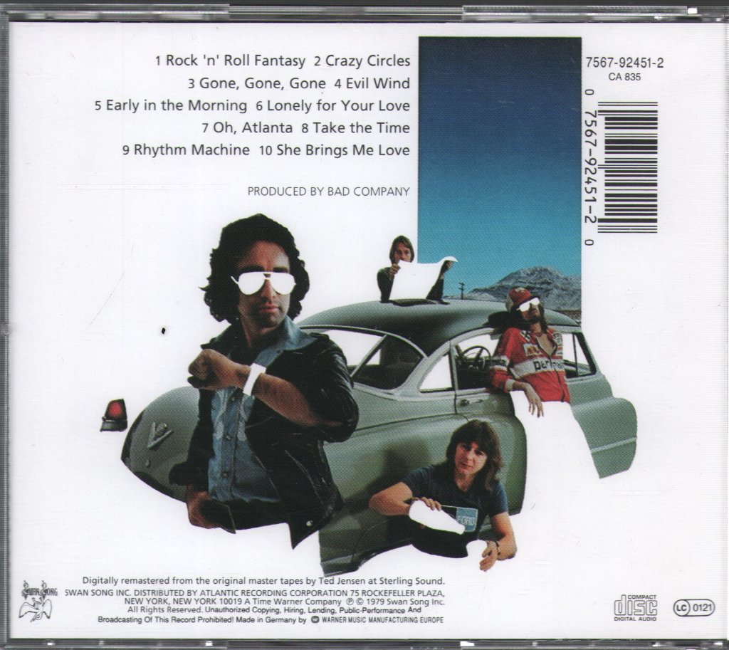 Bad Company - Desolation Angels - Cd