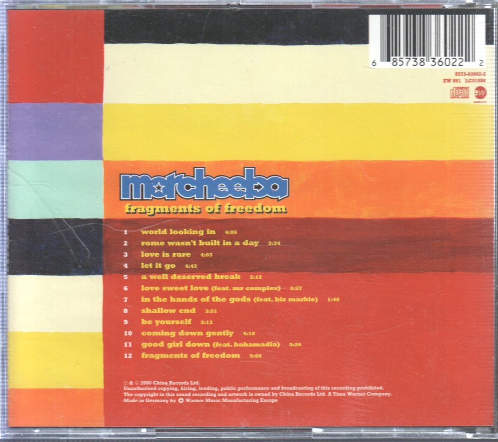 Morcheeba - Fragments Of Freedom - Cd