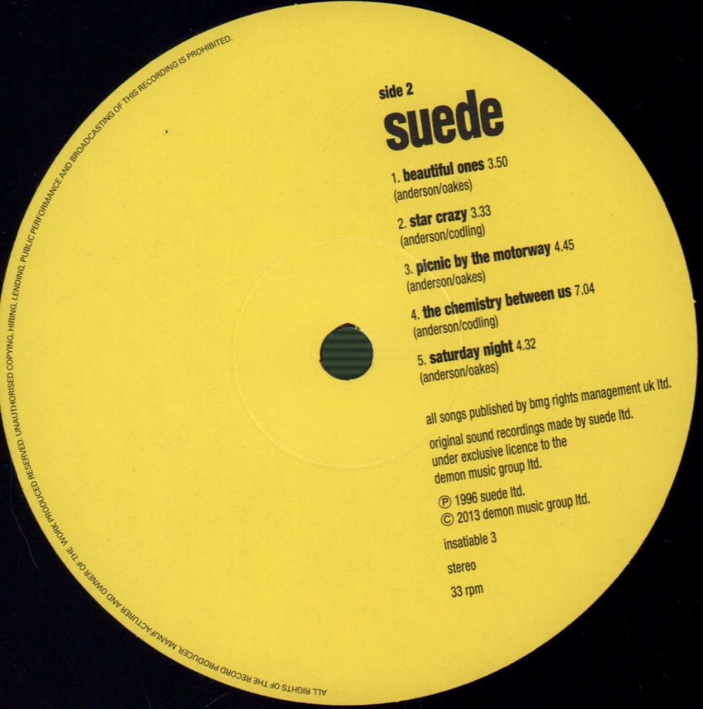 Suede - Coming Up - Lp