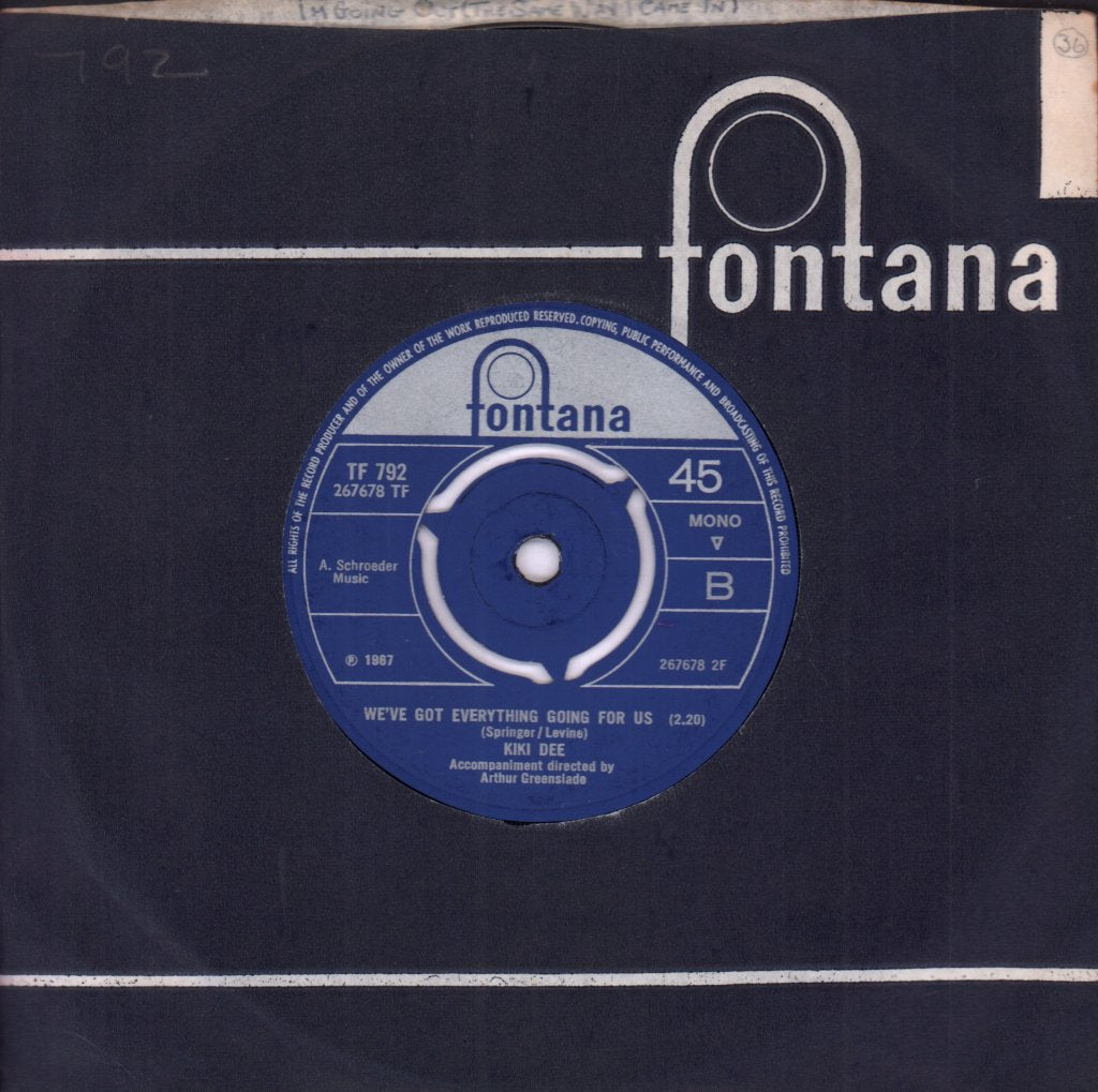 Kiki Dee - I'm Going Out - 7 Inch