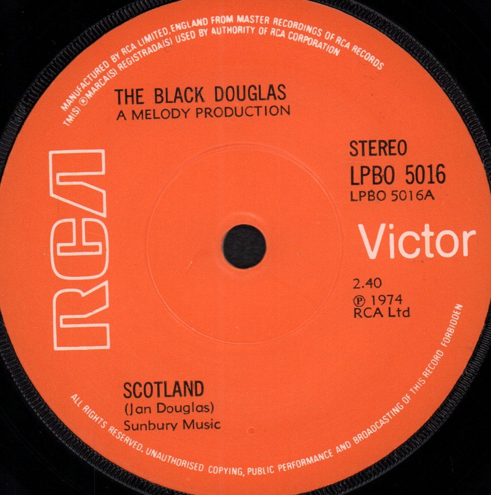 Black Douglas - Scotland - 7 Inch