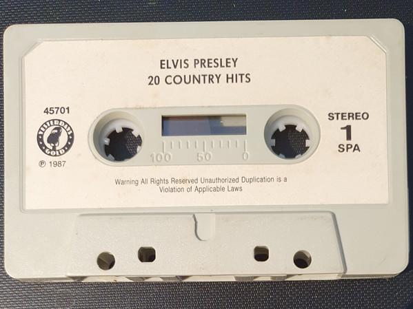 Elvis Presley - 20 Country Hits - Cassette