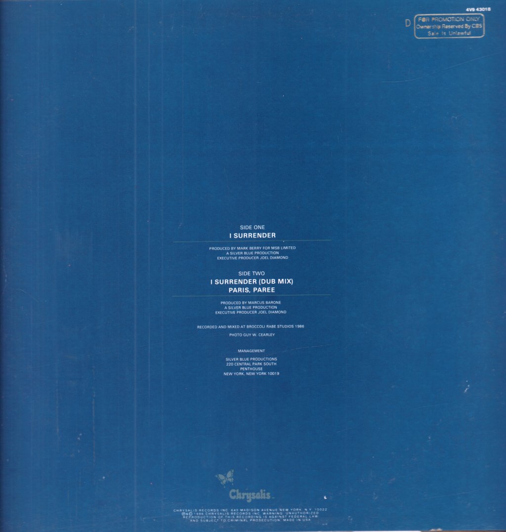 Robey - I Surrender - 12 Inch