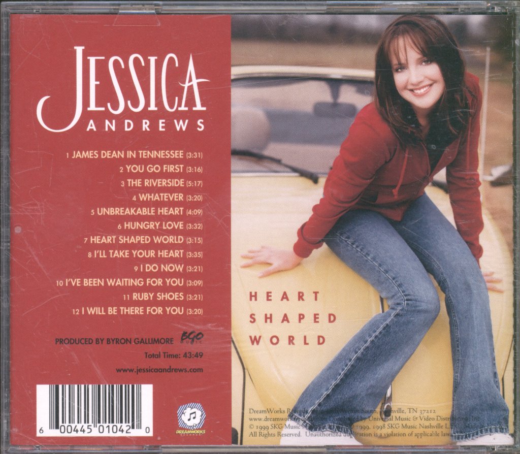 Jessica Andrews - Heart Shaped World - Cd