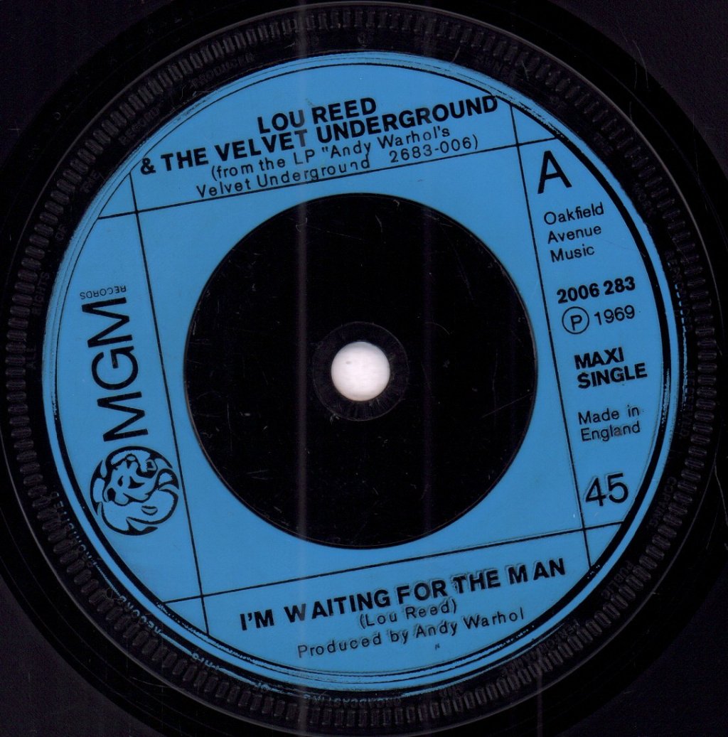 Lou Reed And The Velvet Underground - I'm Waiting For The Man - 7 Inch