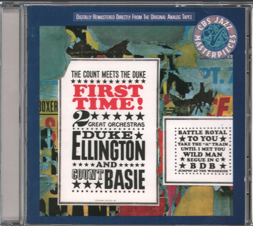 Count Basie Orchestra - First Time! The Count Meets The Duke - Cd
