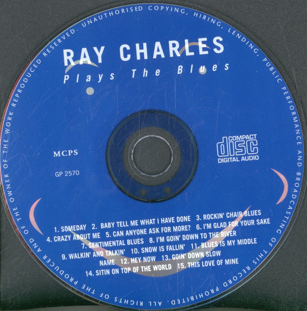 Ray Charles - Plays The Blues - Cd