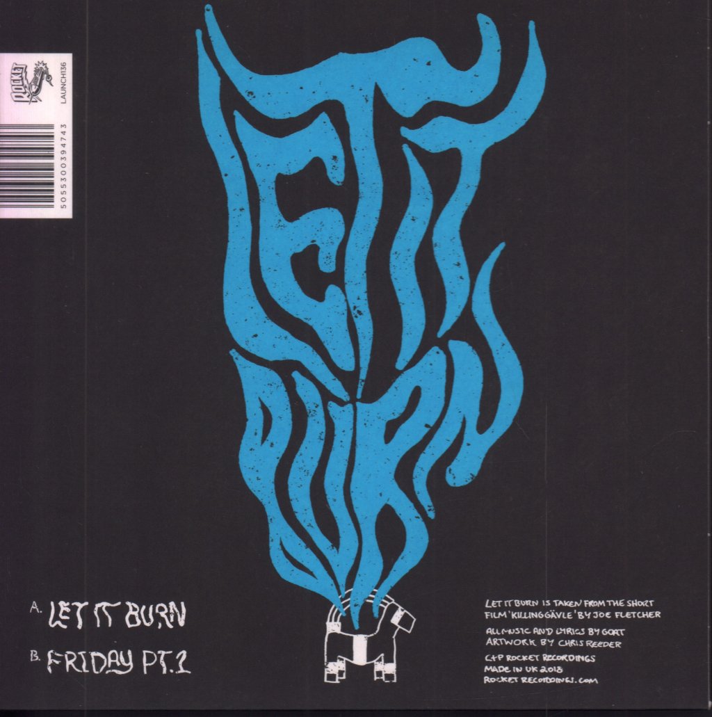 Goat (Swedish) - Let It Burn - 7 Inch