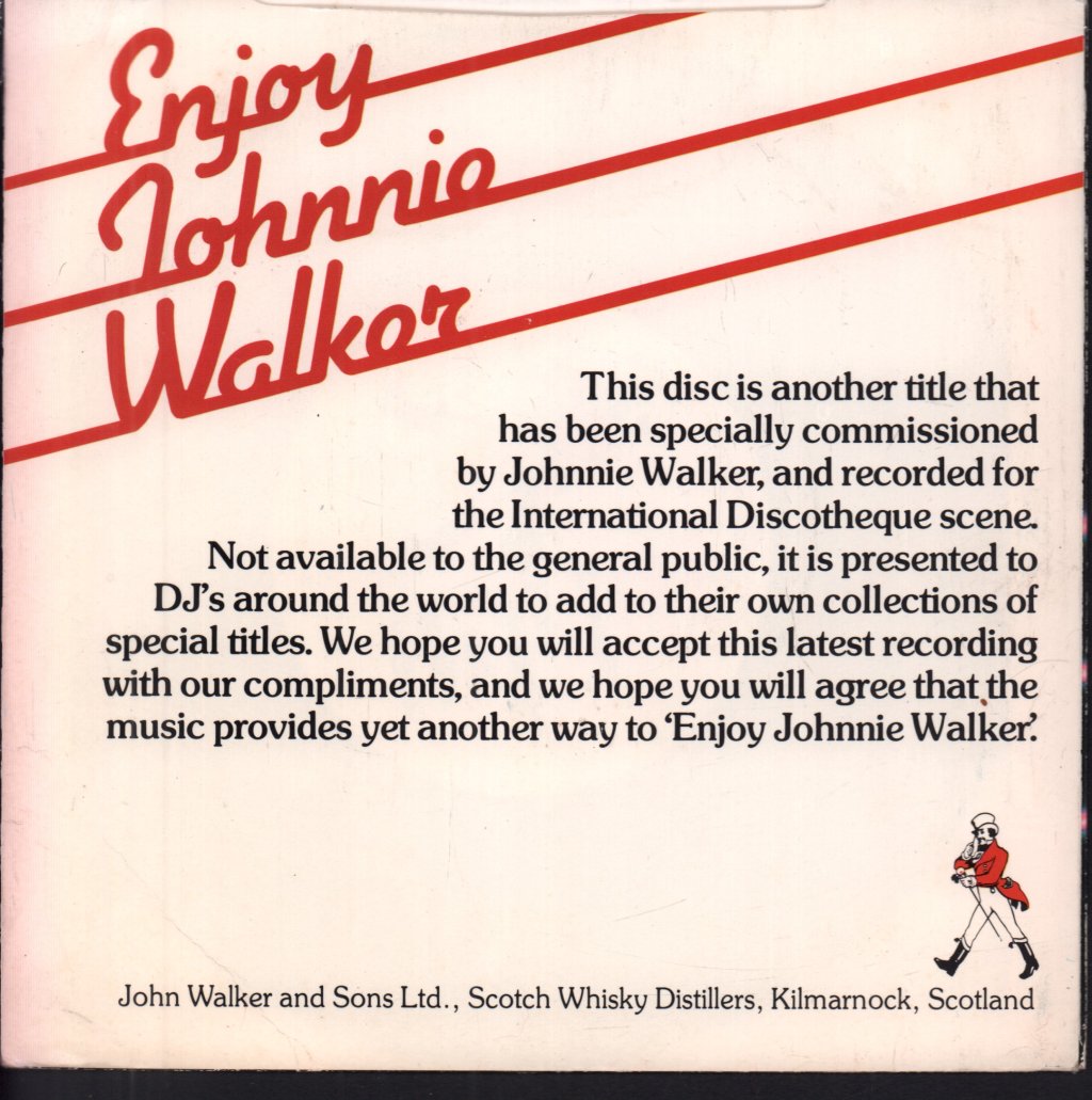 Unknown Artist - Enjoy Johnnie Walker - 7 Inch
