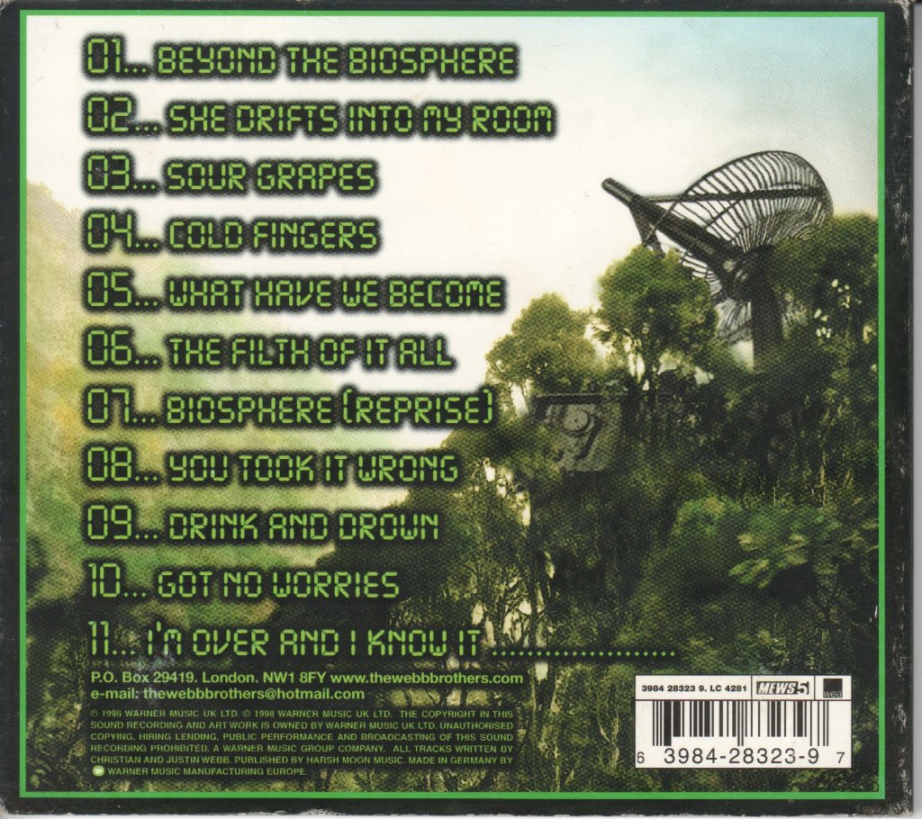 Webb Brothers - Beyond The Biosphere - Cd