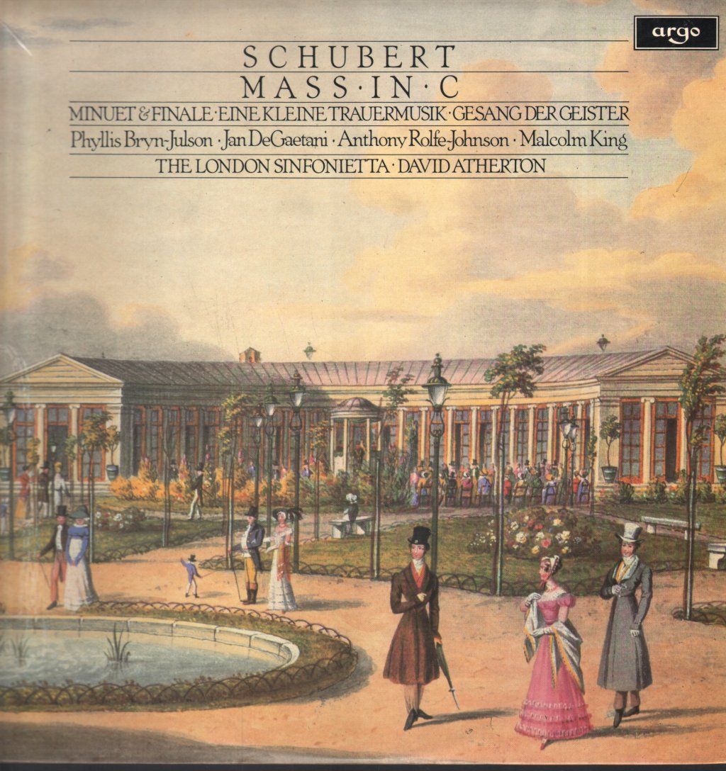 London Sinfonietta / David Atherton - Schubert - Mass In C - Lp