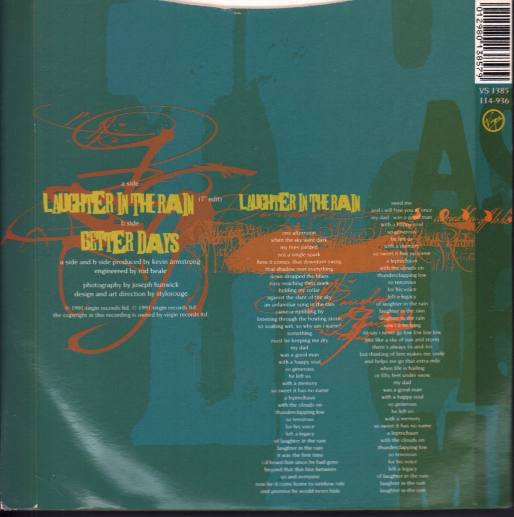 Ashley Maher - Laughter In The Rain - 7 Inch