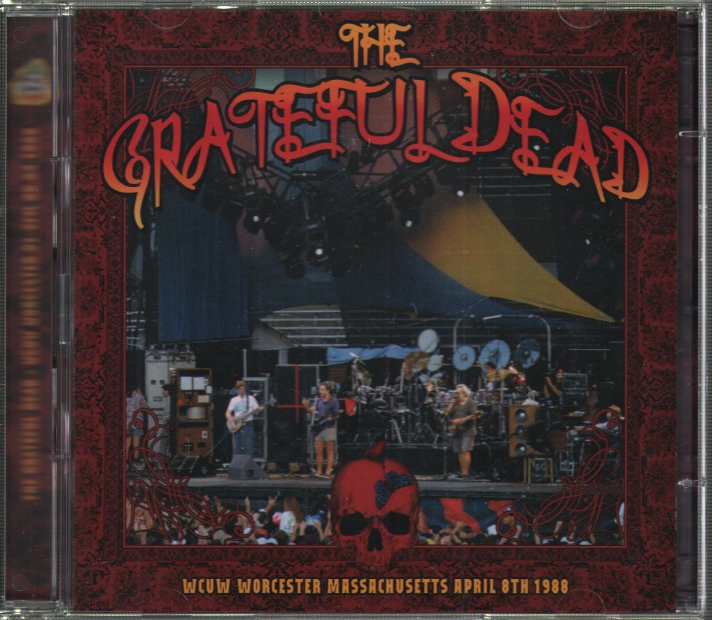 Grateful Dead - WCUW Worcester 91.3 FM 08.04.1988 - Double Cd