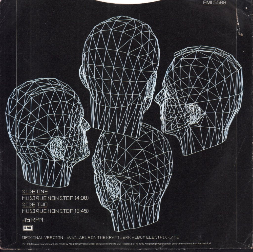 Kraftwerk - Musique Non Stop - 7 Inch