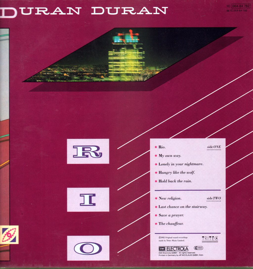 Duran Duran - Rio - Lp