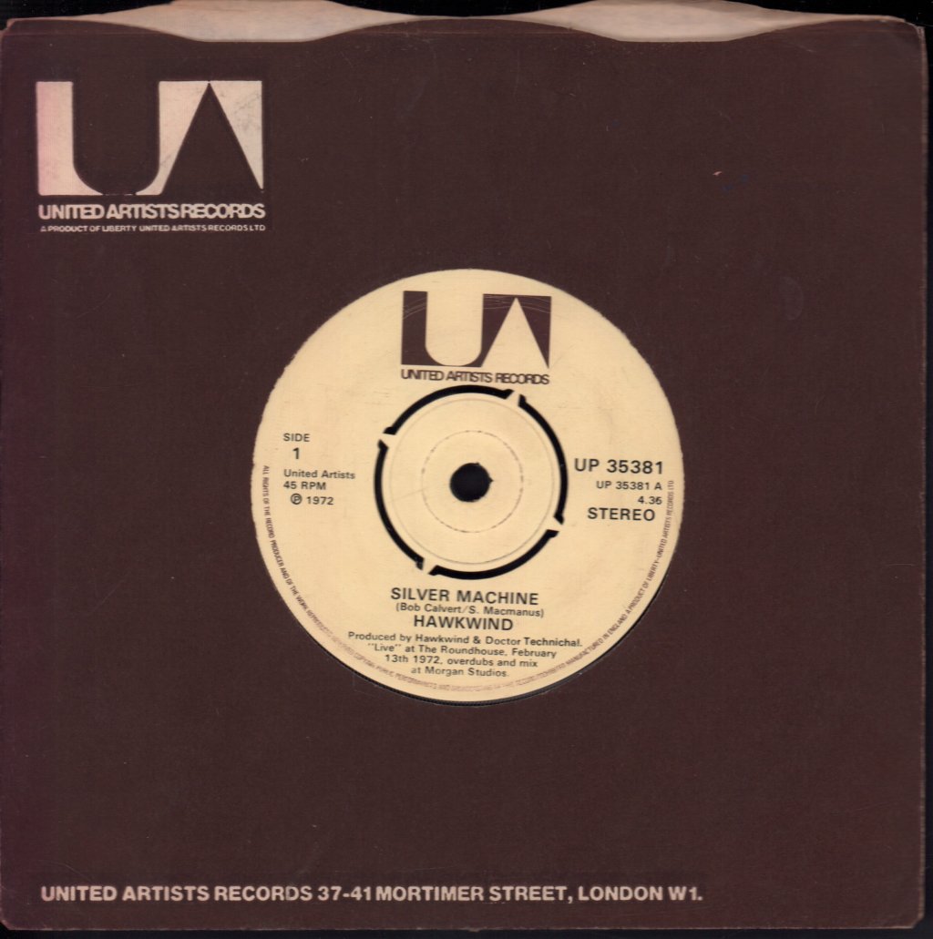 Hawkwind - Silver Machine - 7 Inch