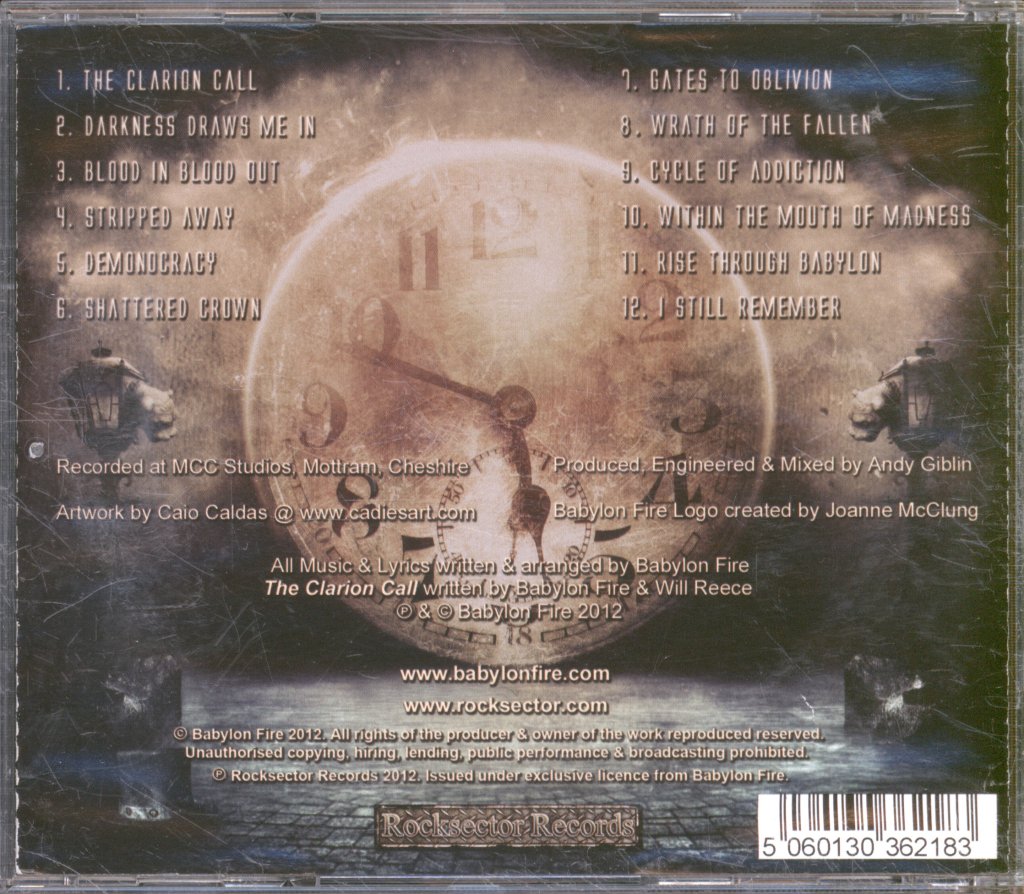 Babylon Fire - Dark Horizons - Cd
